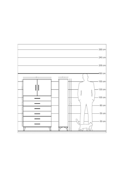 Arges Dolap 2 Raflı 6 Çekmeceli 2 Kapaklı 88x30x163 Antrasit-... Antrasit Arges Dolap 2 Raflı 6 Çekmeceli 2 Kapaklı 88x30x163 Antrasit-... Antrasit
