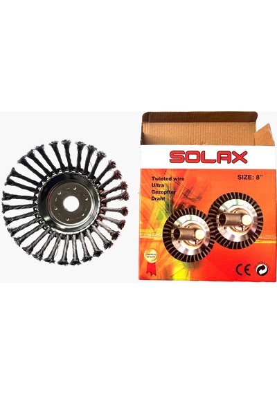 Solax Kta 8c Kaldırım Temizleme Tırpan Aparatı 8'' Üniversal