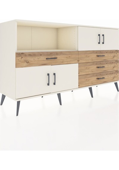 Hyperion Konsol 2 Raflı 4 Çekmeceli 4 Kapaklı 176x44x99 Aytaşı-aytaşı/çam Aytası/aytası - Aytası Hyperion Konsol 2 Raflı 4 Çekmeceli 4 Kapaklı 176x44x99 Aytaşı-aytaşı/çam Aytası/aytası - Aytası
