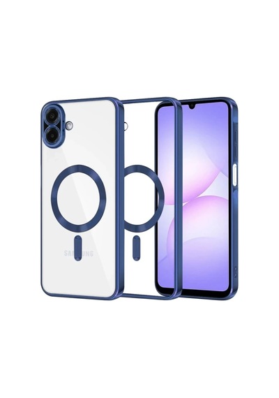 Samsung Galaxy A07 4g Uyumlu Kross Magneticsafe Kapak - Lacivert