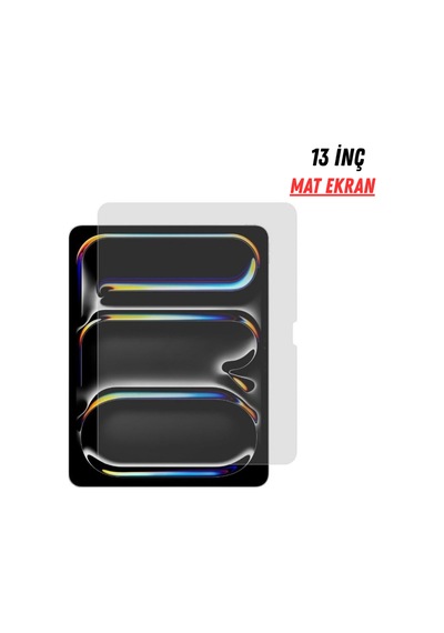 Apple İpad Pro 13 İnç M4 2024 9h Mat Ekran Koruyucu