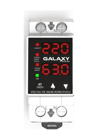 Galaxy Energy Galaxy D220 Monofaze Akım Kontrol Cihazı 63a