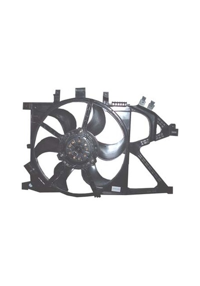 Opel Corsa C 04/06 Radyatör Fan Davlumbazı Komple 1.7cc 2fişli 5kanat Dizel Tip Bfn
