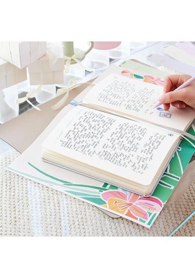 A5 Bullet Journal Noktalı Defter 140 Gr. 80 Yaprak Silver Glow
