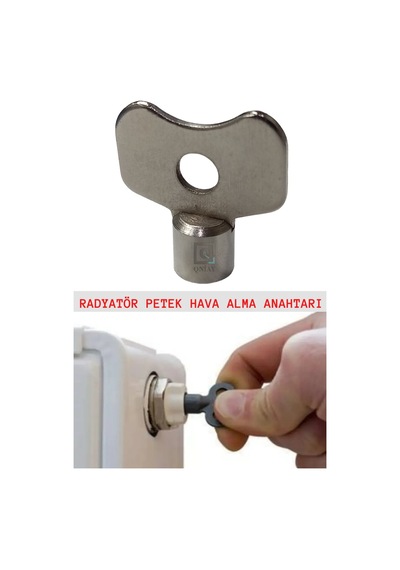 Kalorifer Radyatör Petek Havlupan Hava Alma Anahtarı Purjör 1 Adet Diğer