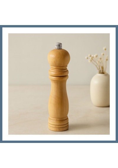 Buradabulabilirsin Ahşap Tuz Ve Baharat Öğütücü 4.5 X 19.5 Cm Bbz