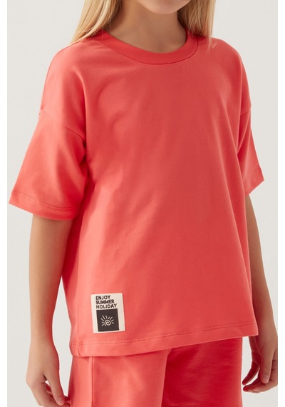 Rolypoly Kız Çocuk Pembe Şort Takım Rp3416-c-v1 Pempe