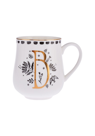 Emsan Artisan B Letter New Bone Kupa 220 Ml