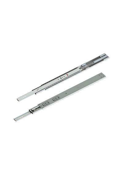 Frenli Teleskopik Bilyalı Ray Kaplamalı Genişlik 43 Mm Ray Uzunluğu 400 Mm Naturel