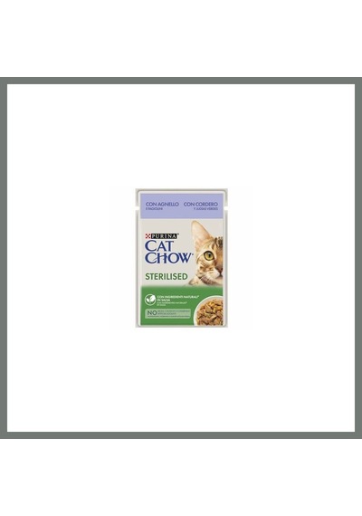 Cat Chow Sterilised Pouch Kuzulu Kısırlaştırılmış Kedi Konservesi 85 Gr Mmbz