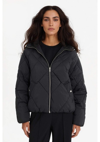 Defacto Su Geçirmez Regular Fit Kapüşonlu Mont F2803ax25wnbk27 Siyah-bk27