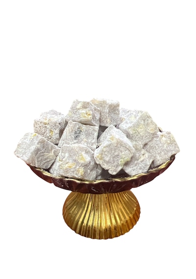 Çifte Kavrulmuş Antep Fıstıklı Pudra Şekerli Lokum 1 Kg