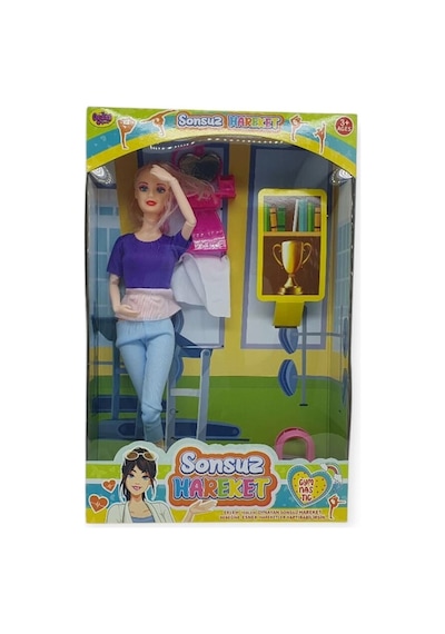 Anlily Sporcu Sonsuz Hareket Bebek - 02414 - Mor Lisinya