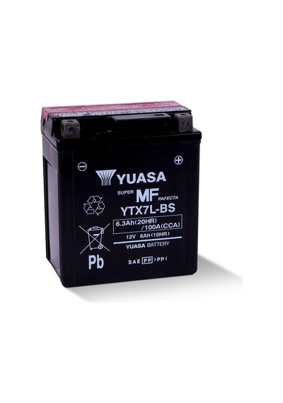 Yuasa Yu-ytx7l-bs 12v 6 Ah Motosiklet Aküsü Japon Teknolojisi