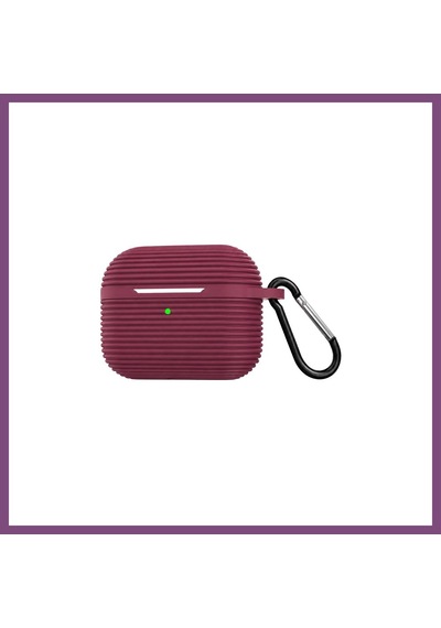 Twin Store Pro 3 3.nesil Raven Silikon Kılıf - Bordo Bzstwın
