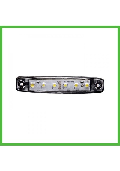 Vaveni Beyaz Parmak Led Dorse Lamba 6 Ledli 12-24v Arz