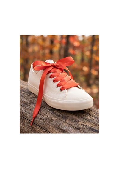 Last İcon Last Icon Nar Çiçeği Saten Kurdele Bağcık 120 Cm Sneaker Ve Keten Ayakkabılar İçin Narçiçeği