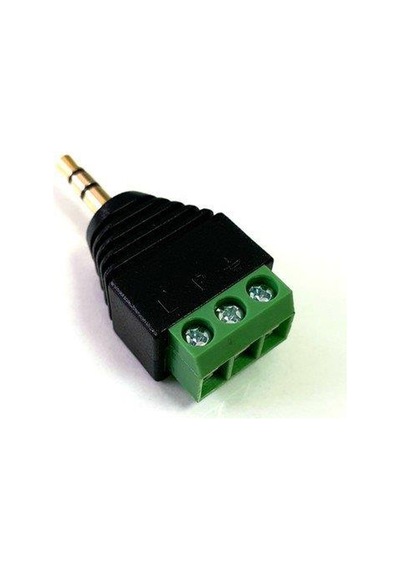 Electroon 3.5Mm Klemensli Stereo Jak Fiş - 1Adet Electroon 3.5Mm Klemensli Stereo Jak Fiş - 1Adet
