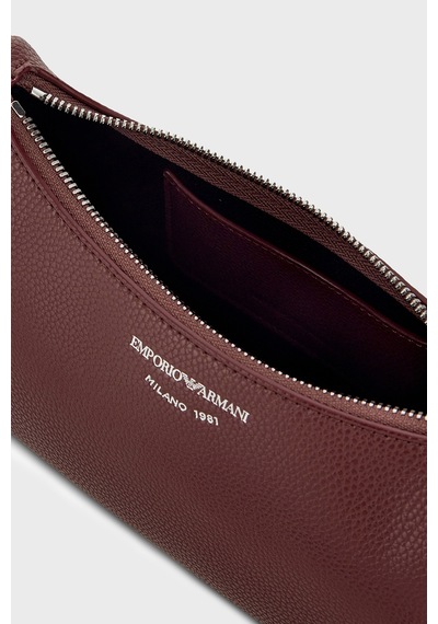 Emporio Armani Logolu Çıkarılabilir Askılı Çanta Kadın Çanta Ew000539 Af12036 M6453 Bordo