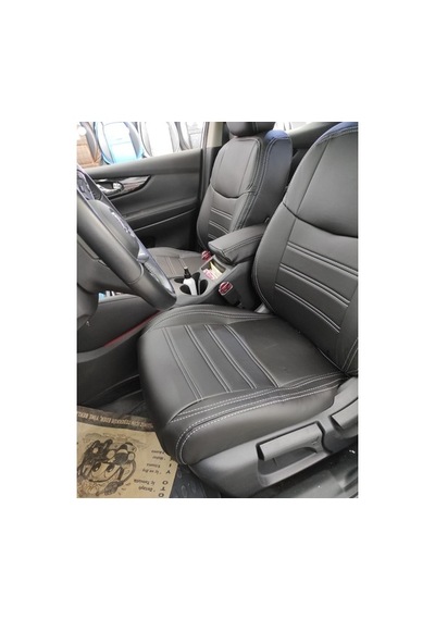 Nissan Qashqai Araca Özel Deri Oto Koltuk Kılıfı (489615520)