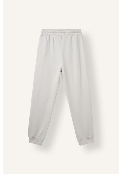 Defacto Bağcıklı Elastik Belli Jogger Fit Eşofman Altı Erkek Çocuk I3169a826wngr503 Gri-gr503