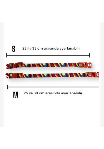 Kişiye Özel İsimli- Künyeli Küçük Ve Orta Irk Ayarlanabilir Trncm Turuncu