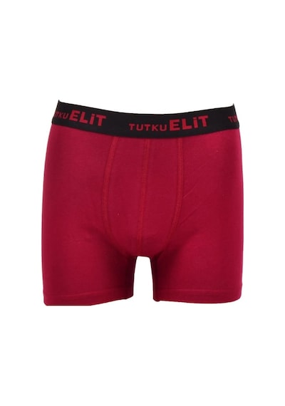 Tutku Elit Erkek Modal Elastan Spor Boxer 6'lı 1252 X Bordo