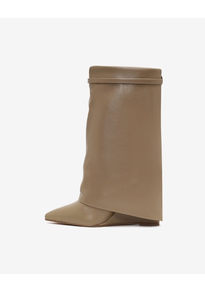 Steve Madden Shocker Taupe Kadın Bej Çizme Shocker-taupe