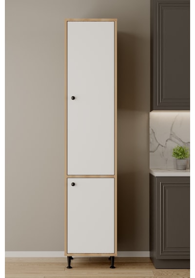 Aeka Ae-2028 Soft 2 Kapaklı Raflı Dar Yüksek Boy Banyo Çok Bölmeli Depolama Dolabı 40x180 Cm Çok Amaçlı Dolap Sonomo - Beyaz Aeka Ae-2028 Soft 2 Kapaklı Raflı Dar Yüksek Boy Banyo Çok Bölmeli Depolama Dolabı 40x180 Cm Çok Amaçlı Dolap Sonomo - Beyaz