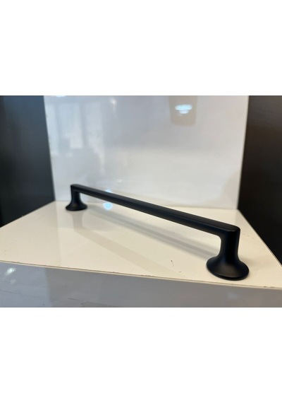Turn Metal Kulp 160mm Mat Siyah Dolap Kapak Modern Çekmece Mobilya Kulbu Tv Ünite Komidin Konsol Mat Siyah