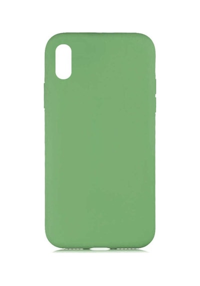 Apple Uyumlu iPhone X Kılıf Zore Lsr Lansman Kapak Light Green