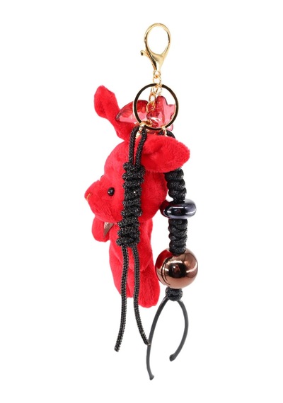 Anahtarlık Çanta Charm. Ayna Süsü. Çanta Aksesuarı. Anahtarlık Peluş Tavşan Örme Ip Çanta Charmı. 64853048