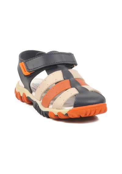Lacivert Turuncu Cırtlı Erkek Çocuk Spor Sandalet 173101 P Lacivert - Turuncu Lacivert Turuncu Cırtlı Erkek Çocuk Spor Sandalet 173101 P Lacivert - Turuncu