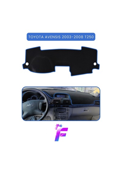 Toyota Avensis T250 2003-2008 Uyumlu Torpido Örtüsü Çatlama Ve Isıya Karşı Tam Koruma B11 Torpido Halısı