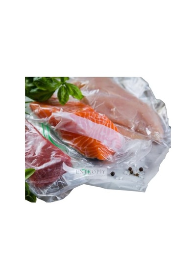 50 Li Vakum Poşeti Seti 20x25 Cm Gıda & Sanayi Tipi Vakum Paketleme Poşetleri Sızdırmaz, Bpa İçermeyen, Dayanıklı, Et, Sebze & Hazır Gıdalar İçin Uyumlu 20 X 25 Ebatlar