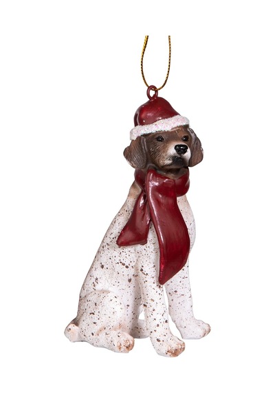 Christmas Ornaments - Xmas Pointer Yazlık Köpek Süsü