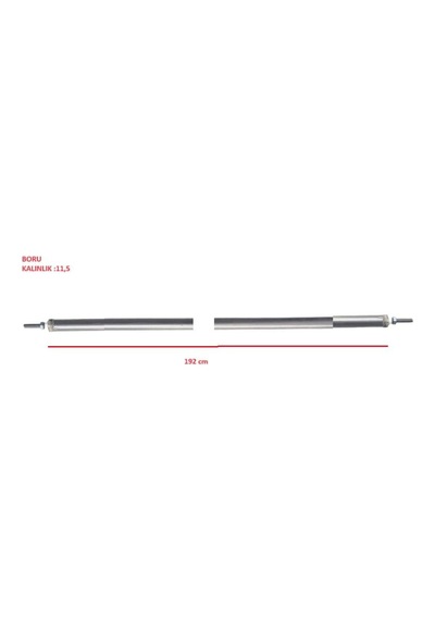Rezistans Silindir Ütü 1500w 192 Cm Düz Rekorsuz 600/2000