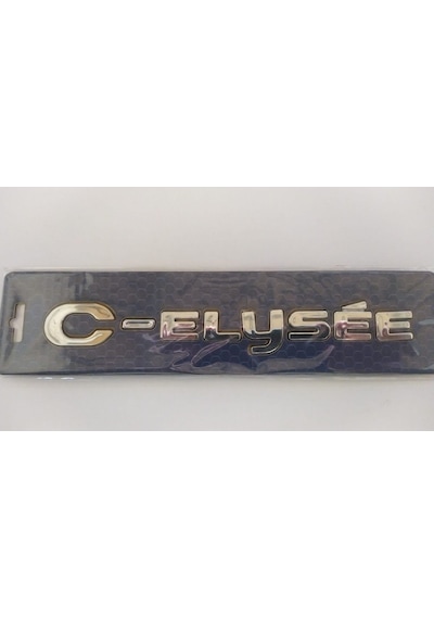 Cıtroen C Elysee Bagaj C-Elysee Yazısı 9678485180