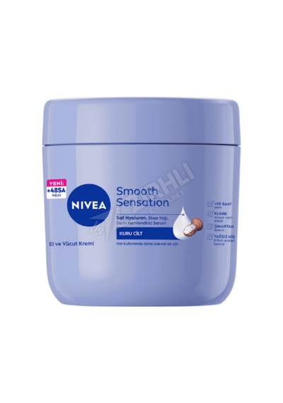 Nivea Smooth Sensation Kuru Cilt El Ve Vücut Bakım Kremi 400ml