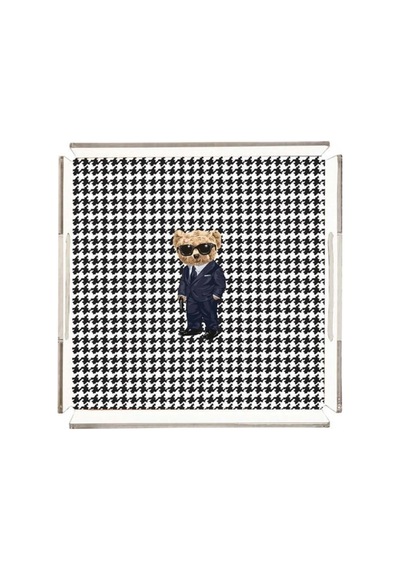 Teddy Pleksi Tepsi 25x25cm