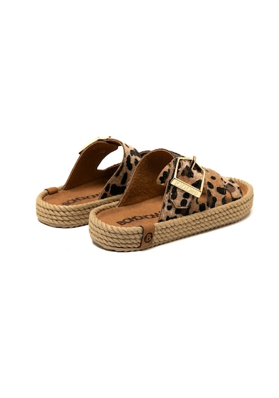 Sev12-leo Bohonomad Sevilla Kadın Terlik Leopar Leopar