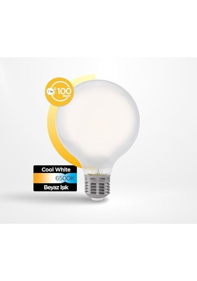 Filament Ampul E27 11w 1521lm 6500k Milky Enerji Sınıfı D