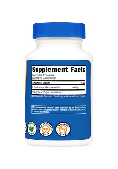 Nutricost Nmn Nad Öncüsü 500 Mg 60 Capsules Tr Tek Yetki...
