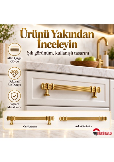 Haskan Kemer Kulp Altın/altın 160 Mm Altın - Altın