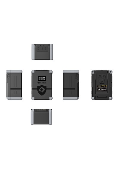 Patona Protect V-mount Pil V99-pd100 99wh Usb-c Usb-a D-tap 2xdc
