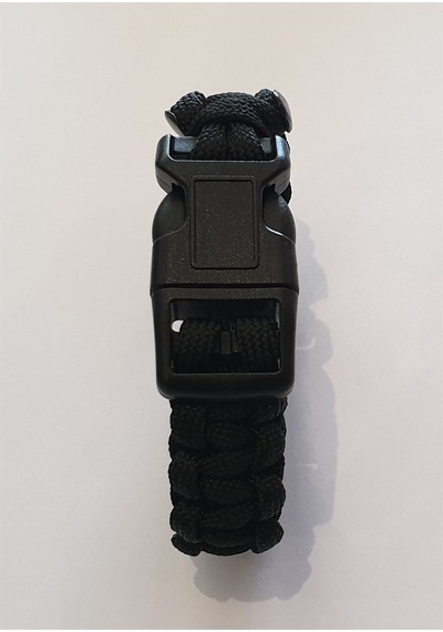 Muson Paracord Bileklik Siyah Çok Renkli
