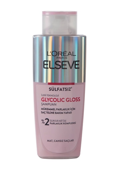 L'oreal Elseve Glycolic Gloss Şampuan 200 Ml Sülfatsız 4'li Avantaj Paketi - 4 Adet Tarı