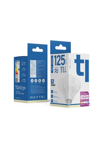 Redeem Plus A80S E27 Led Ampul, Titreşimsiz, Göz Konforu, 1607 Lümen, Doğal Beyaz, 4000 Kelvin