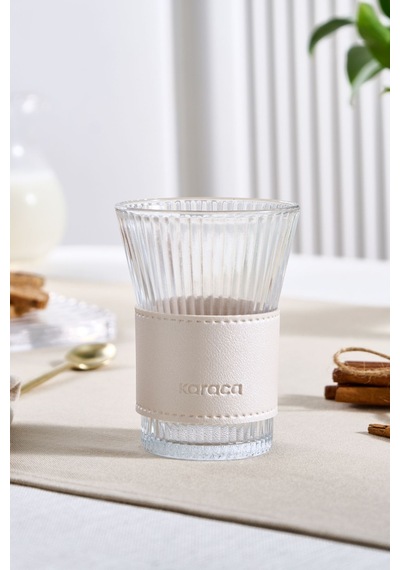 Karaca  Leather Cool Touch Latte Bardağı 210 Ml Sedef