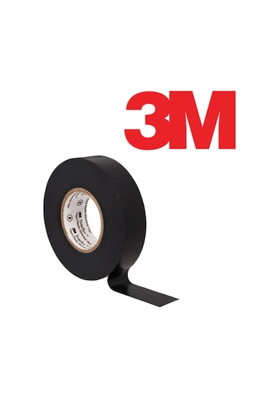 3m Temflex 1300e Pvc Bant 0,1m Siyah 10'lu Paket